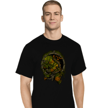 Load image into Gallery viewer, Secret_Shirts T-Shirts, Tall / Large / Black TMNT Mikey
