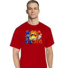 Load image into Gallery viewer, Shirts T-Shirts, Tall / Large / Red Ro Bro Fist
