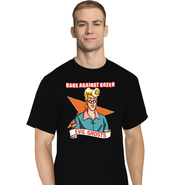 Daily_Deal_Shirts T-Shirts, Tall / Large / Black Rage Against Gozer