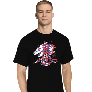 Daily_Deal_Shirts T-Shirts, Tall / Large / Black Dragon Knight