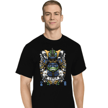 Load image into Gallery viewer, Daily_Deal_Shirts T-Shirts, Tall / Large / Black Samurai Leo
