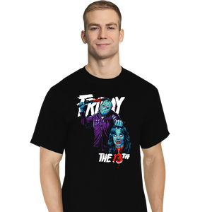 Secret_Shirts T-Shirts, Tall / Large / Black Jason 13TH NES