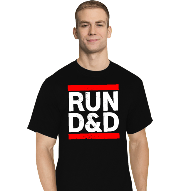 Shirts T-Shirts, Tall / Large / Black Run D&D