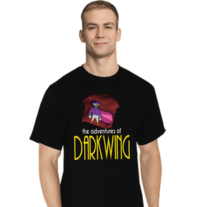 Secret_Shirts T-Shirts, Tall / Large / Black The Adventures Of Darkwing