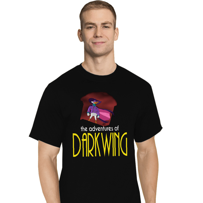 Secret_Shirts T-Shirts, Tall / Large / Black The Adventures Of Darkwing