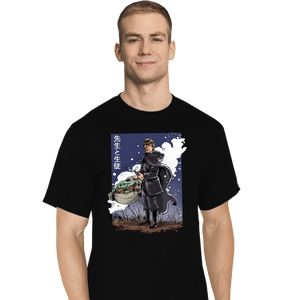 Secret_Shirts T-Shirts, Tall / Large / Black Rebel And Cub