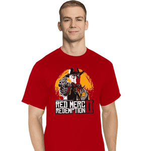 Shirts T-Shirts, Tall / Large / Red Red Merc Redemption