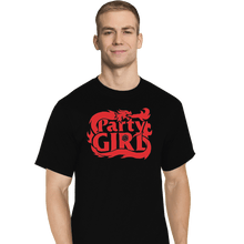 Load image into Gallery viewer, Shirts T-Shirts, Tall / Large / Black Party Girl
