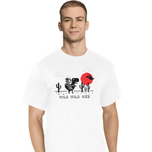 Load image into Gallery viewer, Shirts T-Shirts, Tall / Large / White Wild Wild Web
