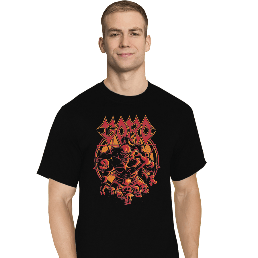 Shirts T-Shirts, Tall / Large / Black The Four Armed Shokan