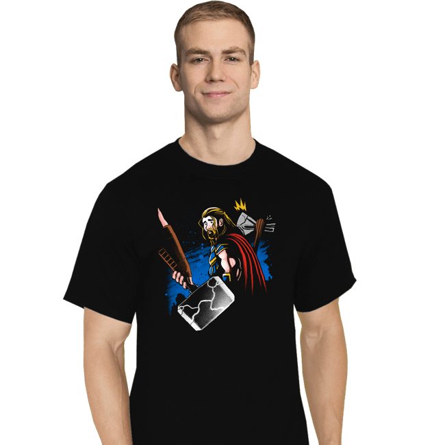 Daily_Deal_Shirts T-Shirts, Tall / Large / Black The Hammer Returns