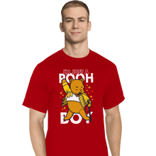 Load image into Gallery viewer, Shirts T-Shirts, Tall / Large / Red I&#39;m Just A Pooh Boy
