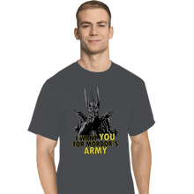 Load image into Gallery viewer, Shirts T-Shirts, Tall / Large / Charcoal Mordor&#39;s Army
