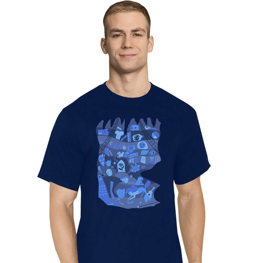 Shirts T-Shirts, Tall / Large / Navy Part Of My World