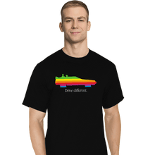 Load image into Gallery viewer, Secret_Shirts T-Shirts, Tall / Large / Black Drive Different
