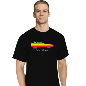 Secret_Shirts T-Shirts, Tall / Large / Black Drive Different