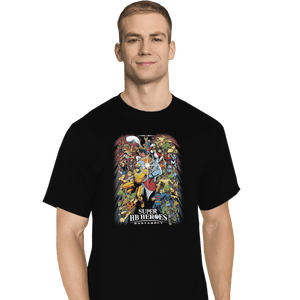 Shirts T-Shirts, Tall / Large / Black Super HB Heroes