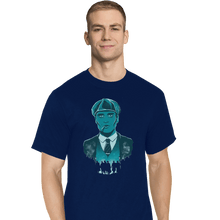 Load image into Gallery viewer, Shirts T-Shirts, Tall / Large / Navy The Leader

