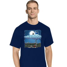 Load image into Gallery viewer, Shirts T-Shirts, Tall / Large / Navy Above The Clouds
