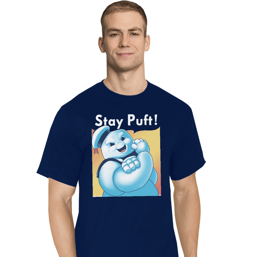 Shirts T-Shirts, Tall / Large / Navy Stay Puft!