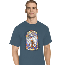 Load image into Gallery viewer, Shirts T-Shirts, Tall / Large / Indigo Blue In Gozer We Trust

