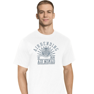 Shirts T-Shirts, Tall / Large / White Air Bending
