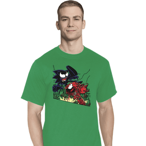 Secret_Shirts T-Shirts, Tall / Large / Sports Grey Knuckles Vs Sonic