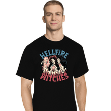 Load image into Gallery viewer, Secret_Shirts T-Shirts, Tall / Large / Black Hellfire Witches
