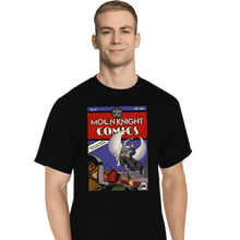 Load image into Gallery viewer, Secret_Shirts T-Shirts, Tall / Large / Black Moon Detective
