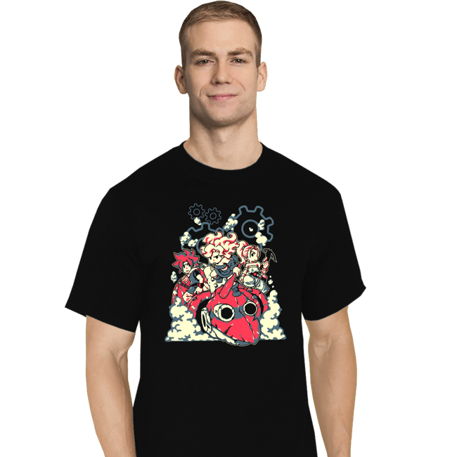 Secret_Shirts T-Shirts, Tall / Large / Black Chrono Ages