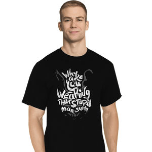 Secret_Shirts T-Shirts, Tall / Large / Black That Man Suit