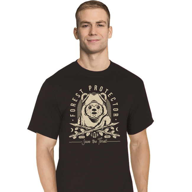 Shirts T-Shirts, Tall / Large / Black The Forest Protector