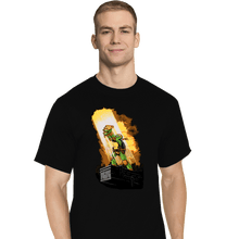 Load image into Gallery viewer, Secret_Shirts T-Shirts, Tall / Large / Black Last Slice Of Pizza
