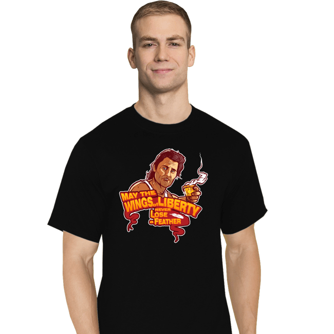 Shirts T-Shirts, Tall / Large / Black Wings Of Liberty