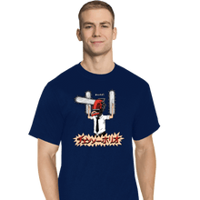 Load image into Gallery viewer, Daily_Deal_Shirts T-Shirts, Tall / Large / Navy Chainsawholio
