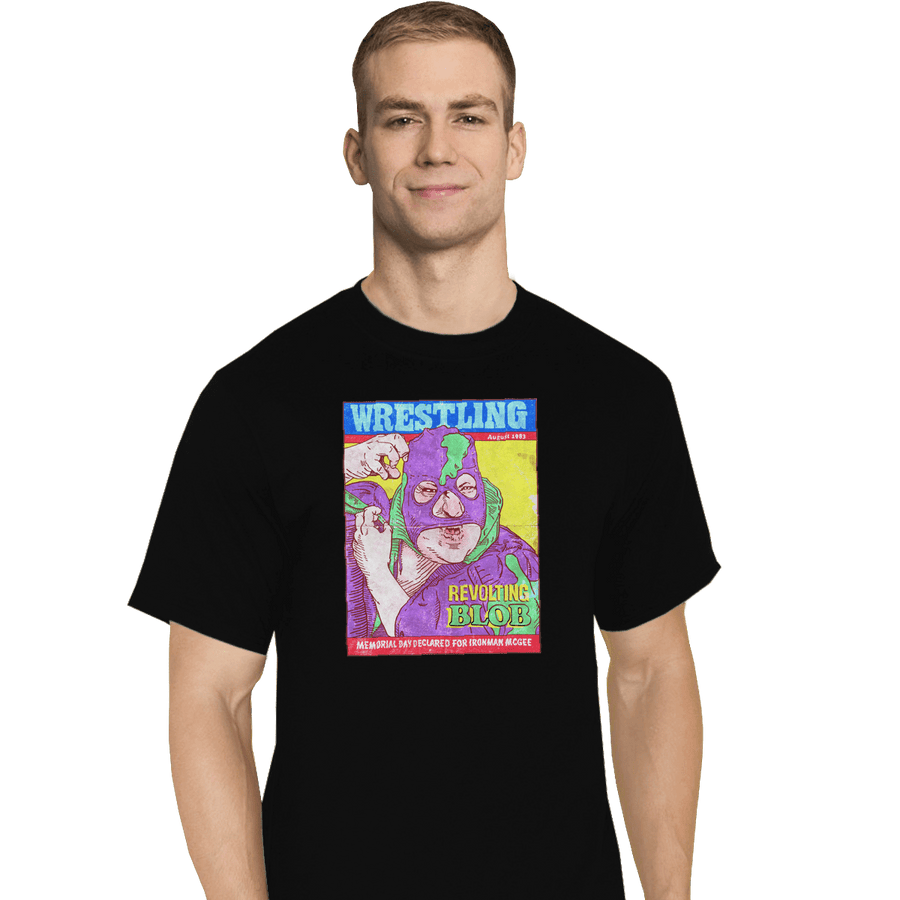 Shirts T-Shirts, Tall / Large / Black Revolting Blob