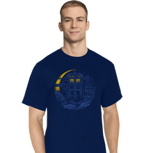 Load image into Gallery viewer, Shirts T-Shirts, Tall / Large / Navy The Traveller

