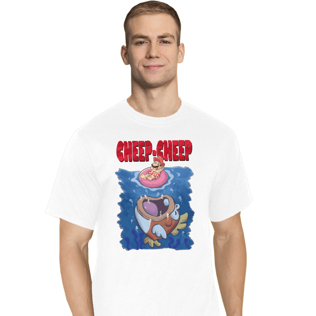 Daily_Deal_Shirts T-Shirts, Tall / Large / White Cheep Cheep