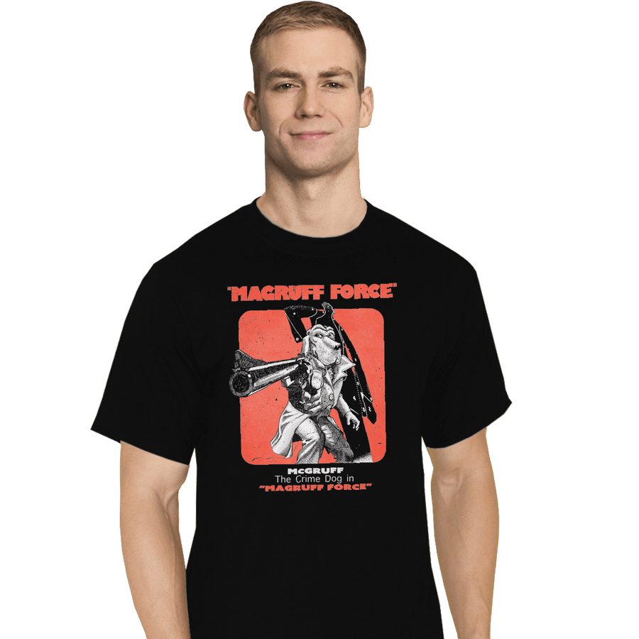 Shirts T-Shirts, Tall / Large / Black Magruff Force