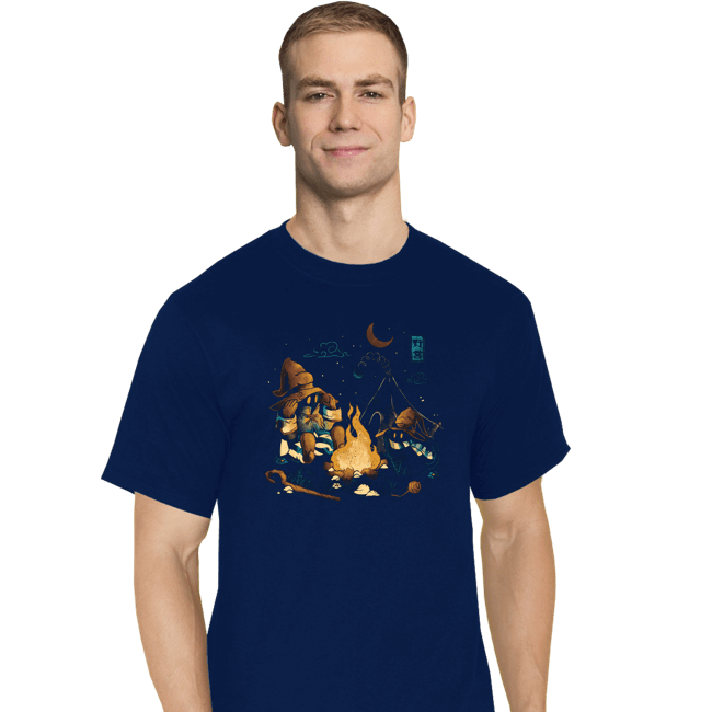 Daily_Deal_Shirts T-Shirts, Tall / Large / Navy Magic Camp