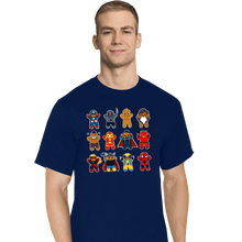 Load image into Gallery viewer, Daily_Deal_Shirts T-Shirts, Tall / Large / Navy Ginger Heroes
