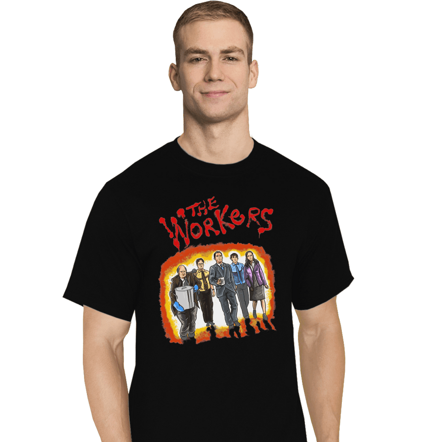 Shirts T-Shirts, Tall / Large / Black The Workers