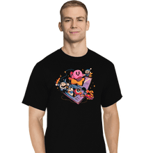 Load image into Gallery viewer, Daily_Deal_Shirts T-Shirts, Tall / Large / Black Pink Blob Game
