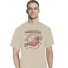 Load image into Gallery viewer, Secret_Shirts T-Shirts, Tall / Large / White D20 Anatomy
