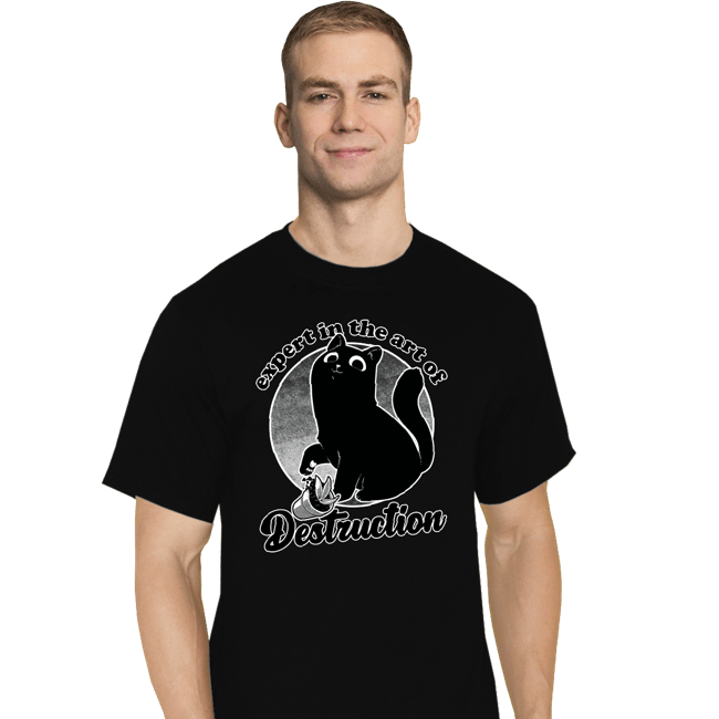 Secret_Shirts T-Shirts, Tall / Large / Black Expert In Destruction