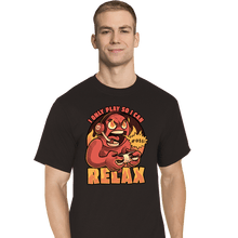 Load image into Gallery viewer, Secret_Shirts T-Shirts, Tall / Large / Black I Play To Relax
