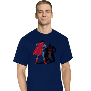 Daily_Deal_Shirts T-Shirts, Tall / Large / Navy Super Fun Game