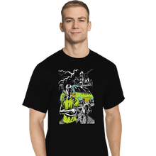 Load image into Gallery viewer, Shirts T-Shirts, Tall / Large / Black Scooby And Shaggy
