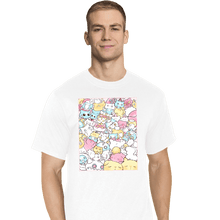 Load image into Gallery viewer, Daily_Deal_Shirts T-Shirts, Tall / Large / White Pastel Cats
