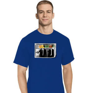 Daily_Deal_Shirts T-Shirts, Tall / Large / Royal Blue Nuclear Fiction